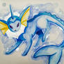 Watercolor Vaporeon