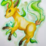 Leafeon Watercolor