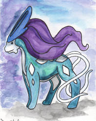 Suicune Watercolor