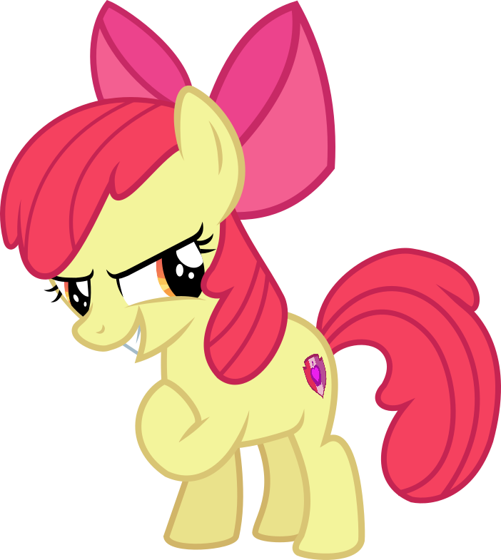 Mlp Vector Chasing Apple Bloom|Vector #2 by CrystalMagic6 on DeviantArt