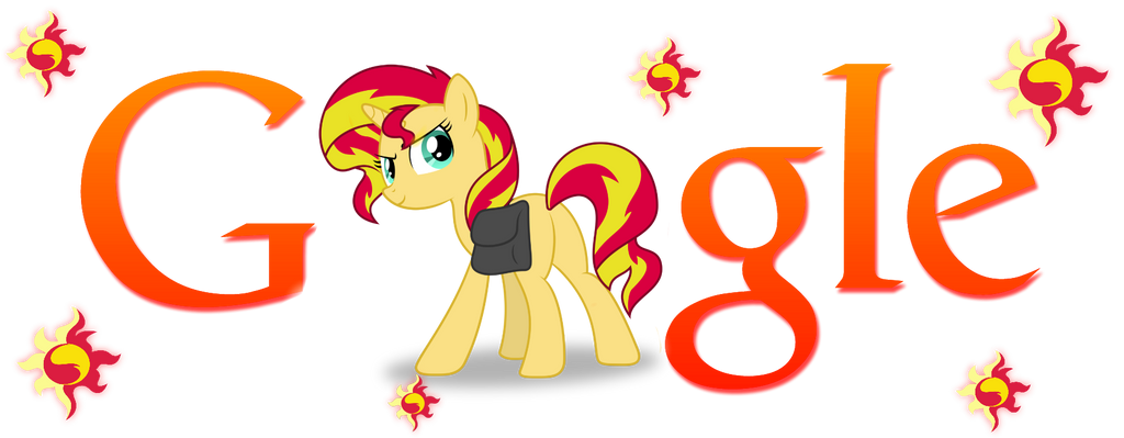 Sunset Shimmer Pony Google Logo (Install Guide!)