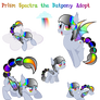 Prism Spectra the Batpony Adopt (Sold!)