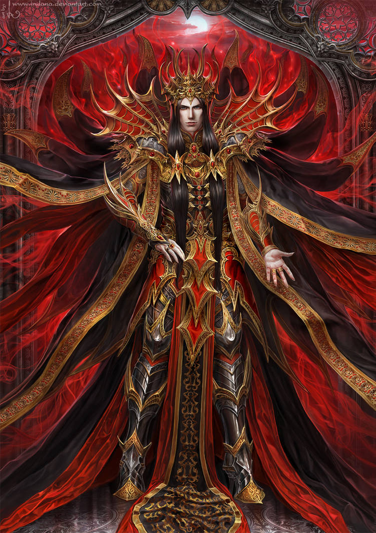 portrait of Dark Lord by Irulana on DeviantArt