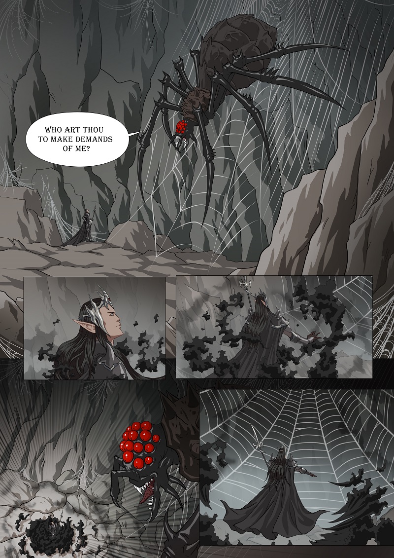 Silmarillion Comic, Chapter 2 page 2 by Irulana on DeviantArt