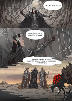 Silmarillion comic, chapter 2 - page 3