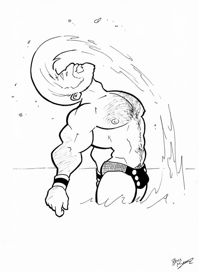 Swimsuit Thor by BevisMusson