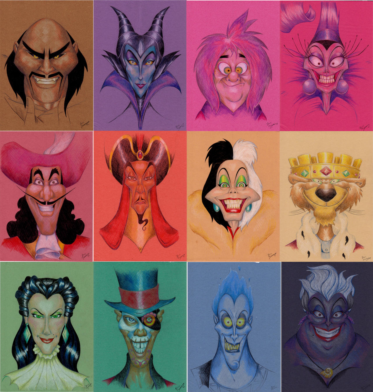 Disney Villains By BevisMusson On DeviantArt disney-villains-by-bevismusson-on-deviantart