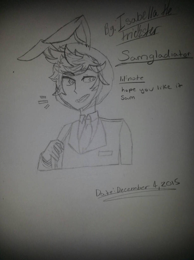 Invader Samgladiator samgladiator drawing by isabellathejester36 on DeviantArt