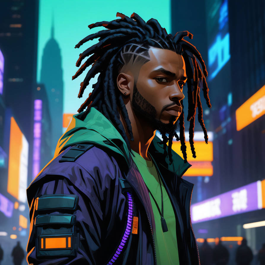 Netrunner_Character_ SD XL_1 by rokkson-ai24 on DeviantArt