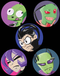 Zim buttons!