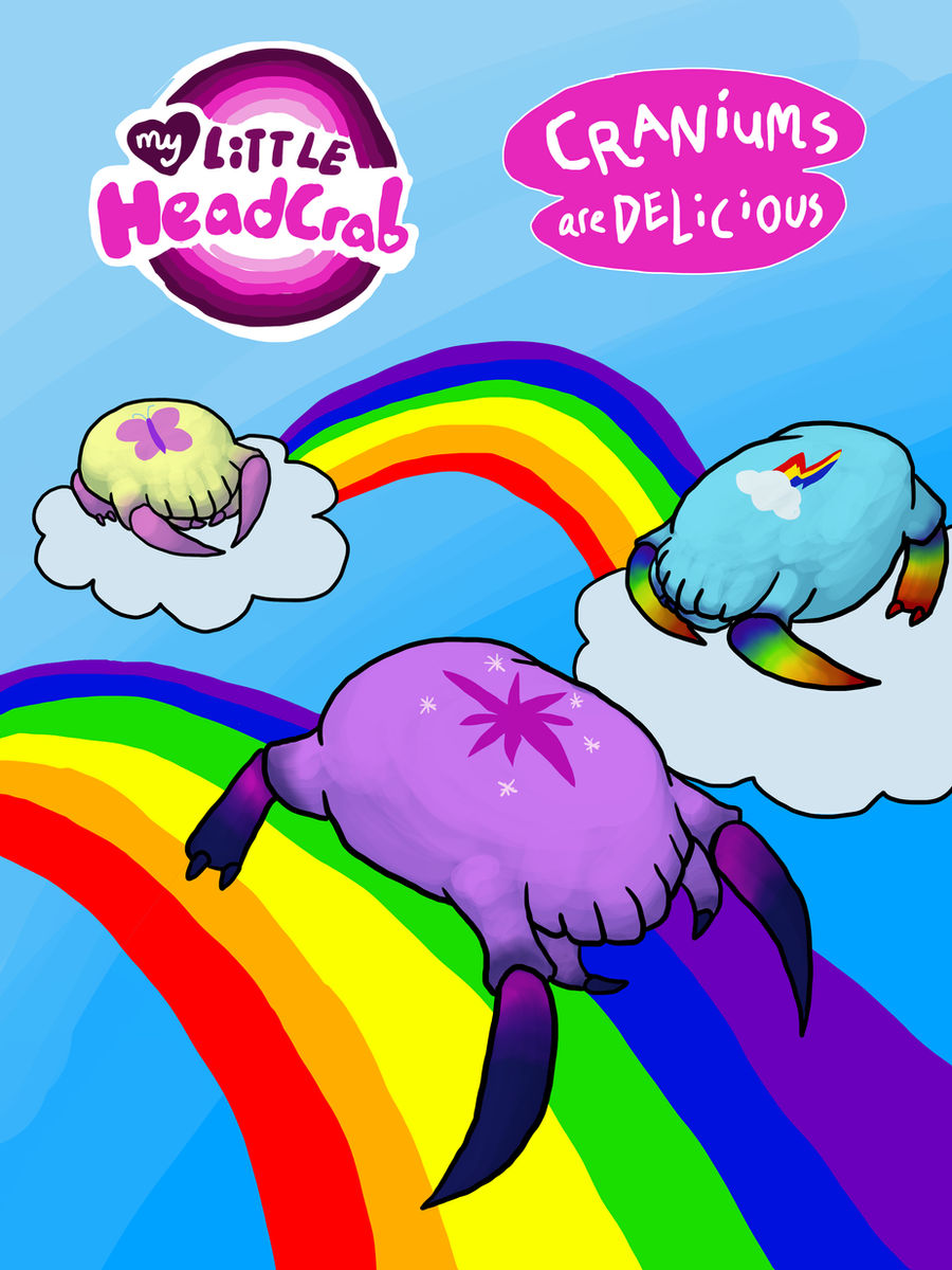 My Little Headcrab by blackrathmar