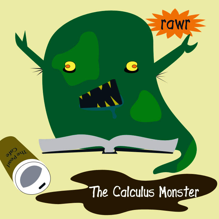 The Calculus Monster by ilovepinkplaydoh on DeviantArt