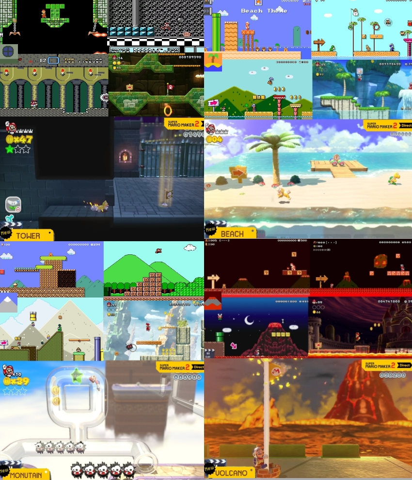 Mario Themes Thread Super Mario Maker 2 4 Brand New Themes Concept Art by sm65coolguy on ...