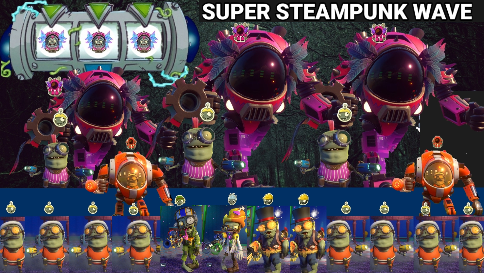 PVZ Garden Warfare 2 Super Steampunk Wave (DLC) by sm65coolguy on DeviantArt