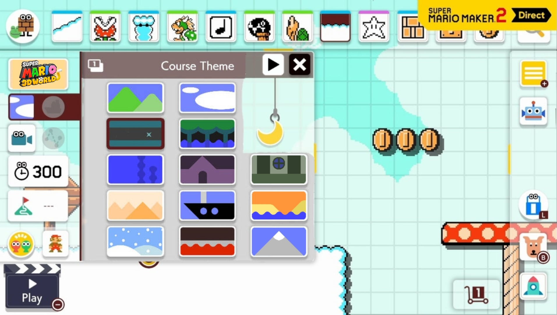 Mario Custom Design Super Mario Maker 2 Super Mario 3D World Themes by sm65coolguy on ...