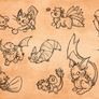 Sketchy Pokemon Adop Wallpaper