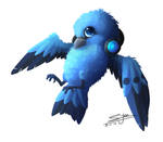 Commission - Blue Bird