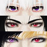 Drawing eyes - Vampire OC batch* 01 [+Slow video!]