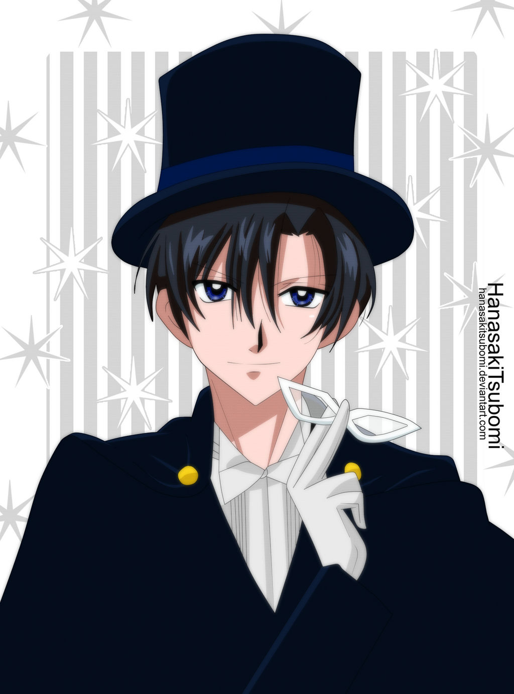 Tuxedo Mask/kamen - Arina Tanemura version- by HanasakiTsubomi