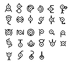 Unown Pixel Alphabet by OldManRupee on DeviantArt