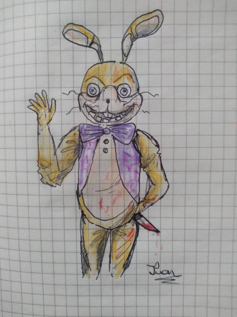 How to Draw Glitchtrap, Five Nights at Freddy's