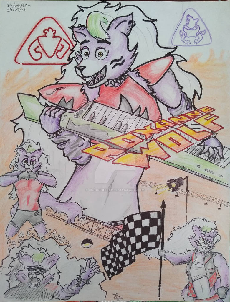 Poster Roxanne wolf by juniorxxx24 on DeviantArt