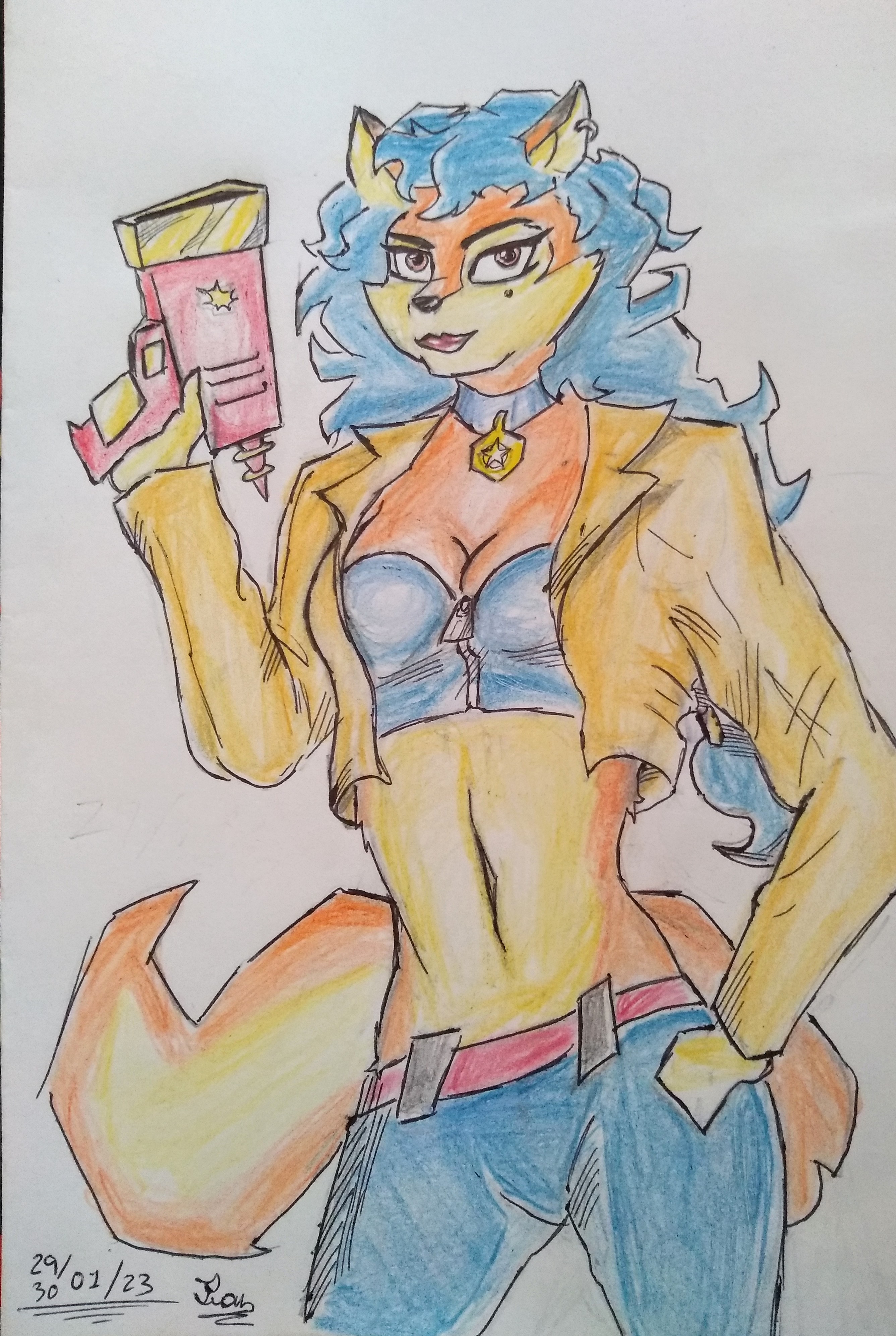 Sly Cooper Thieves in Time : Carmelita Fox by Stevenafc11 on DeviantArt