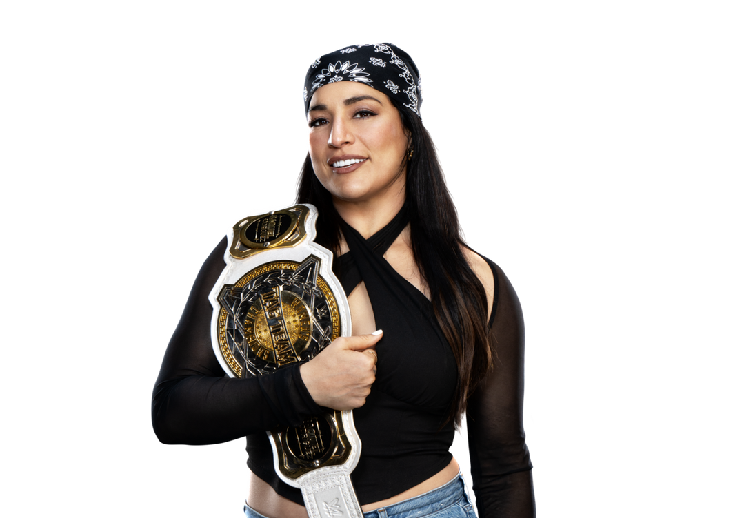 WWE Raquel Rodriguez Tag Champion PNG Render 2025 by Yanrtbtn on DeviantArt