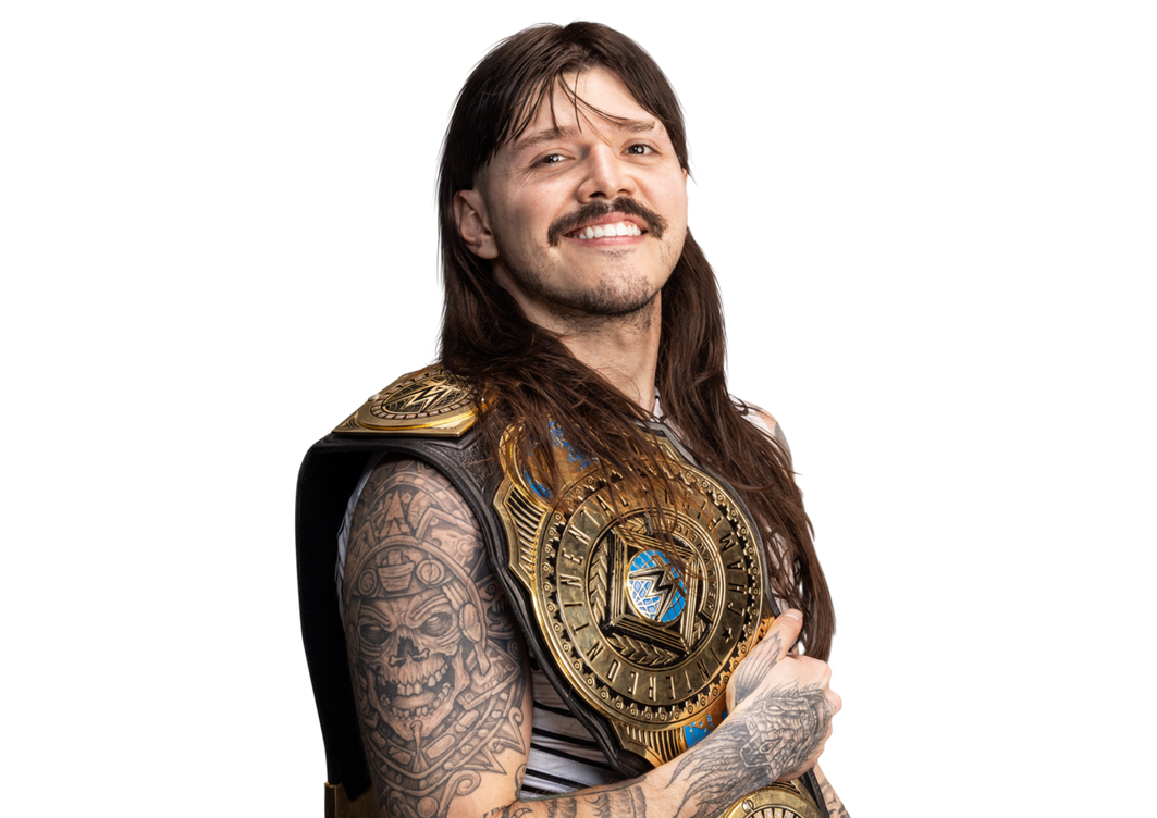 WWE Dominik Mysterio IC Champion Render PNG 2025 by Yanrtbtn on DeviantArt