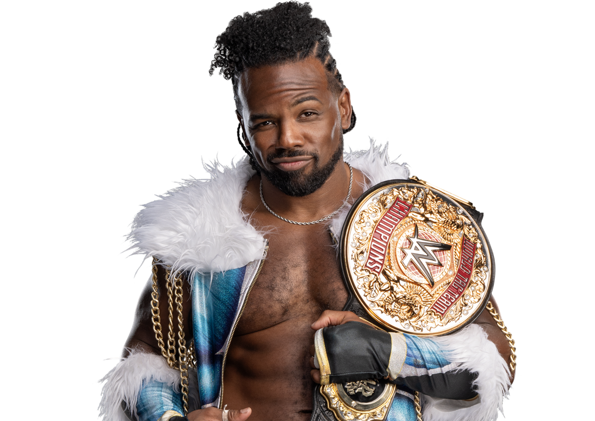 WWE Xavier Woods Tag Champion PNG Render 2025 by Yanrtbtn on DeviantArt