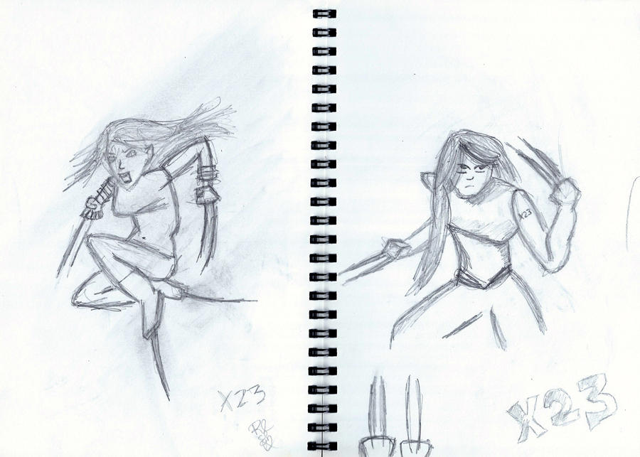 Draw X23 X23 Drawings by RishiLorenzel on DeviantArt