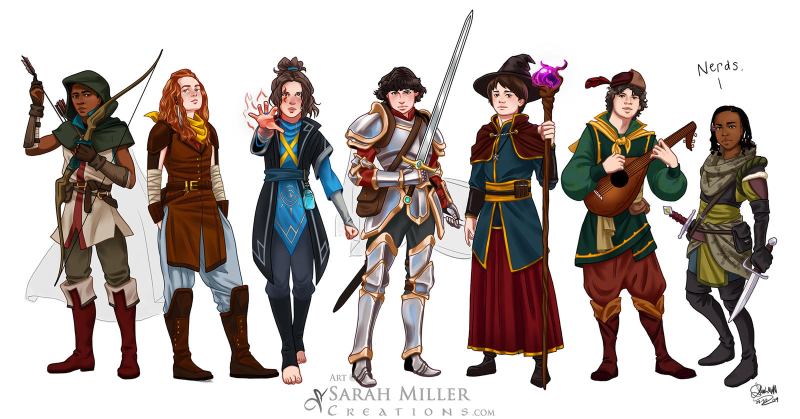 Stranger Things DnD Party by SarahMillerCreations on DeviantArt