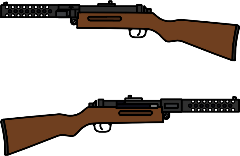 Walfas Weapons Mp 18 Submachine Gun By Red Imprisoner On Deviantart