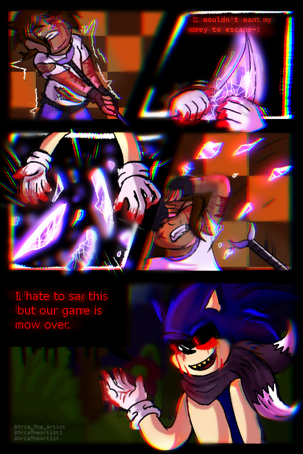 Sonic exe and Sonica exe (short Comic) by Darkness9000A on DeviantArt