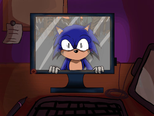 Faker Animation (Sonic.Exe) by OrcaTheArtist on DeviantArt