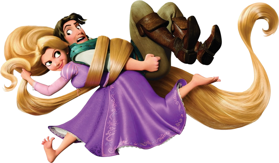 Rapunzel and Flynn Rider Render by DarkSuns-moon on DeviantArt
