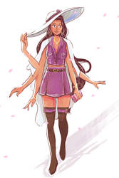 Robin - Rokushiki/Hana Hana Challenge by FongneticComics on DeviantArt