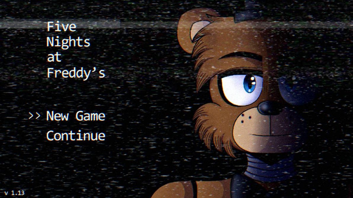 FNAF 1 STARTING SCREEN - Freddy Fazbear by Gotchchk10122003 on DeviantArt