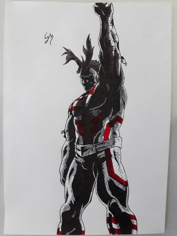 All Might Border All Might's Finale by GustavNbr on DeviantArt