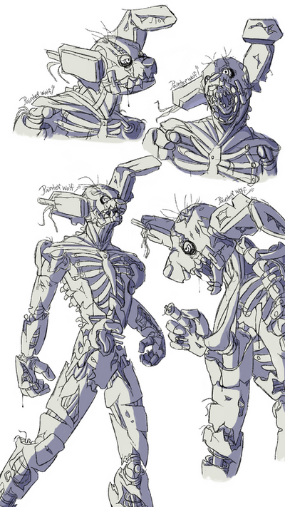 Springtrap by wyldpainterwolf on DeviantArt