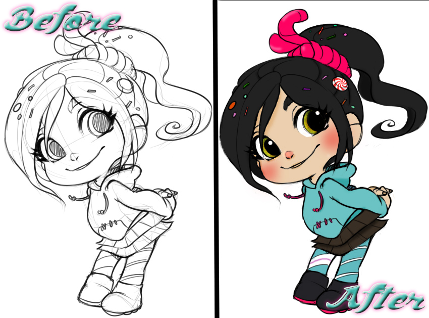 Vanellope Coloring