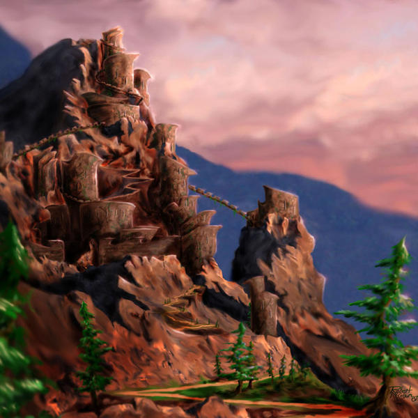 Stone Keep Deviantart The Keep_concept by roerjm on DeviantArt
