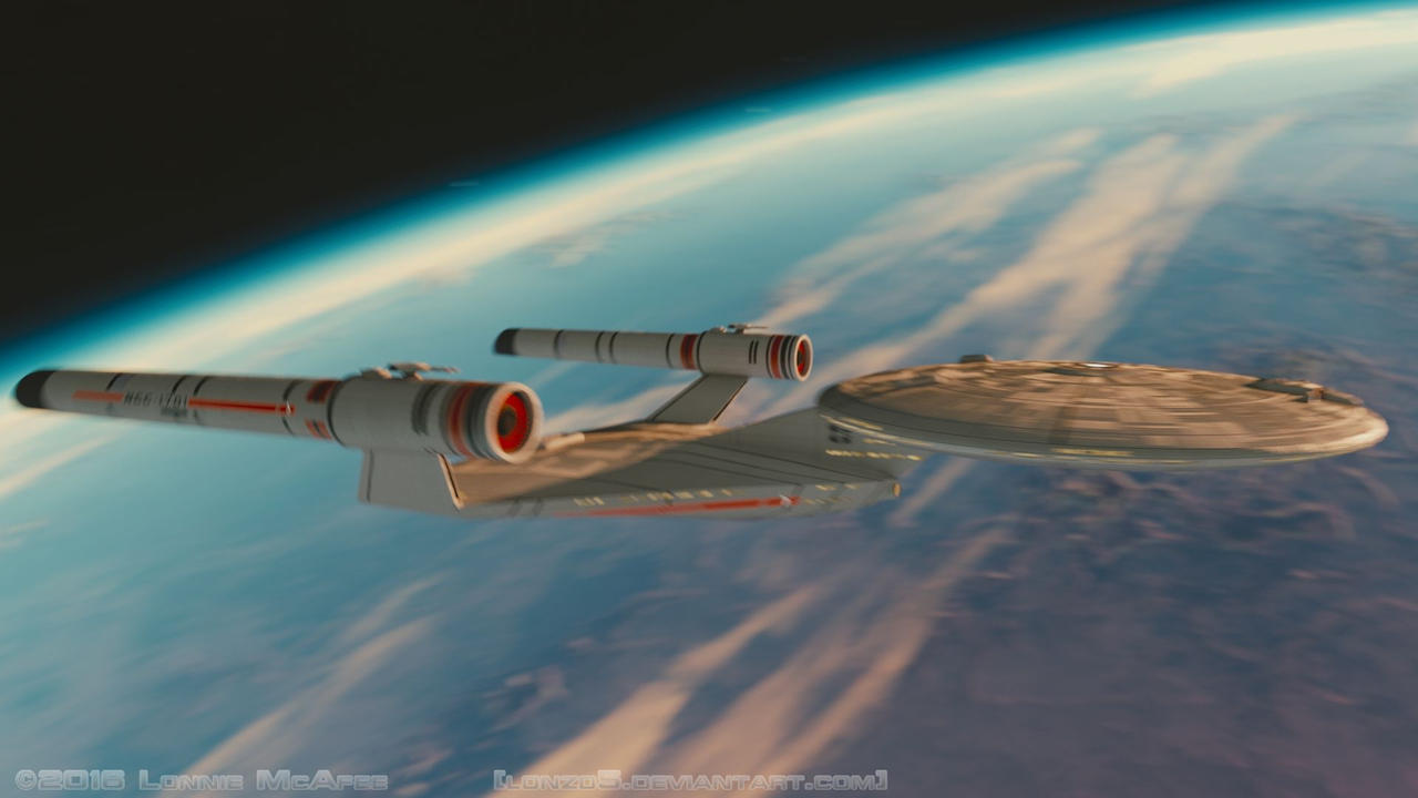 Enterprise Ralph Ralph McQuarrie Enterprise 6 by lonzo5 on DeviantArt