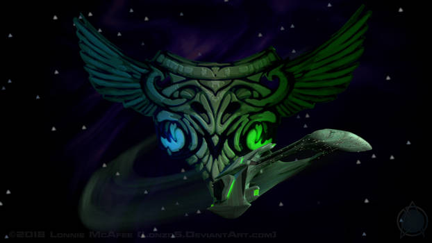 Romulan D'Rogannassu Class Warbird