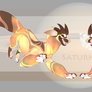 Saturn the Fumi-Dragon Reference sheet 2017