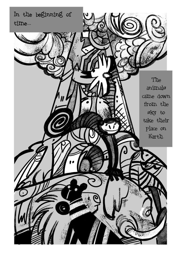 How the cheetah got its spots by CurvedCat on DeviantArt