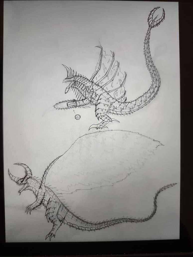 Modified Gigan Redesign (Bonus: Bagan Design) by AlastorLawrence1 on ...