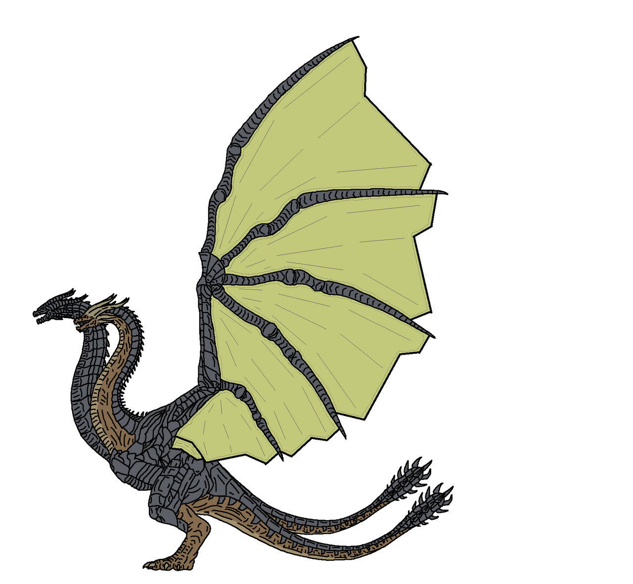 Mecha-King Ghidorah (What If?)