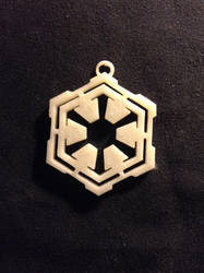 3d Modelled and Printed Pendant