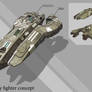Very heavy spaceship concept